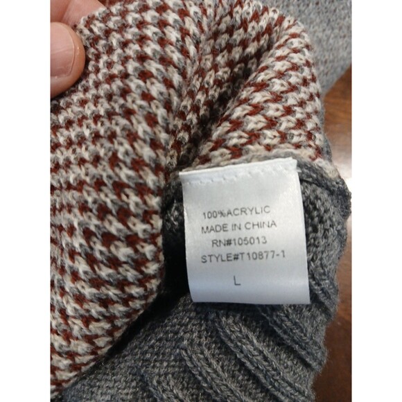 NEW Savanna Jane High Neck Aztec Chic Long Sleeve Cozy Sweater US Women's Large - Picture 10 of 10